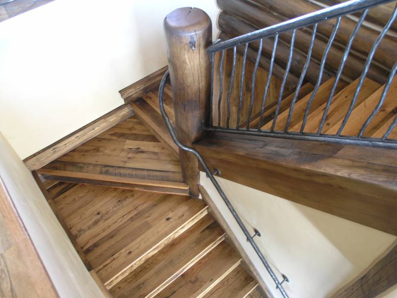 Antique Oak Skip-Planed Flooring